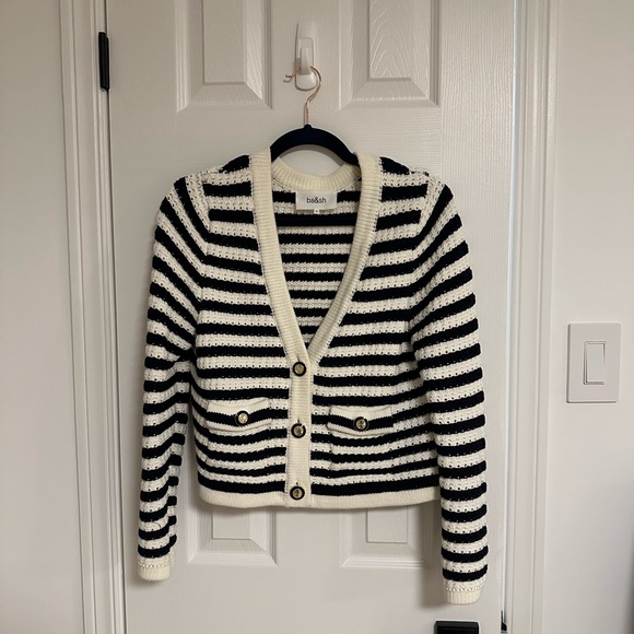 Striped Ba&Sh Cardigan - Picture 4 of 5